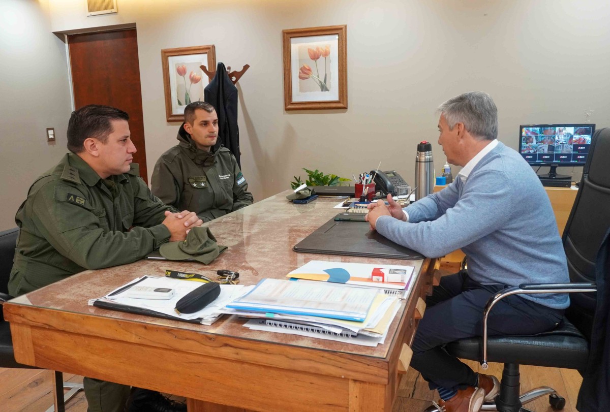 LA COMUNA COLABÓRA CON GENDARMERÍA PARA REFORZAR LA SEGURIDAD EN EL DEPARTAMENTO