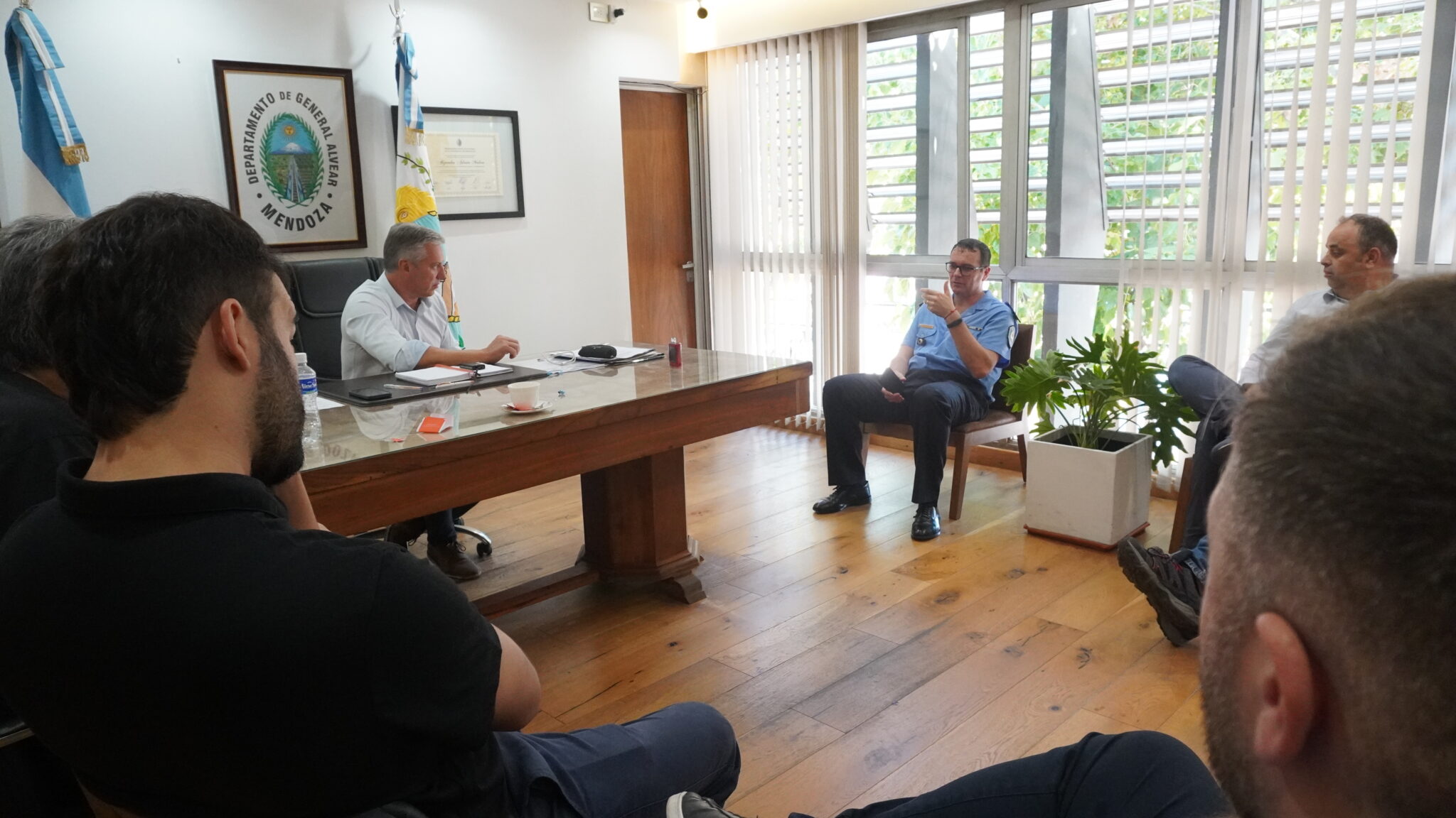 Molero convocó al comité de crisis tras el apagón eléctrico en el sur de Mendoza.