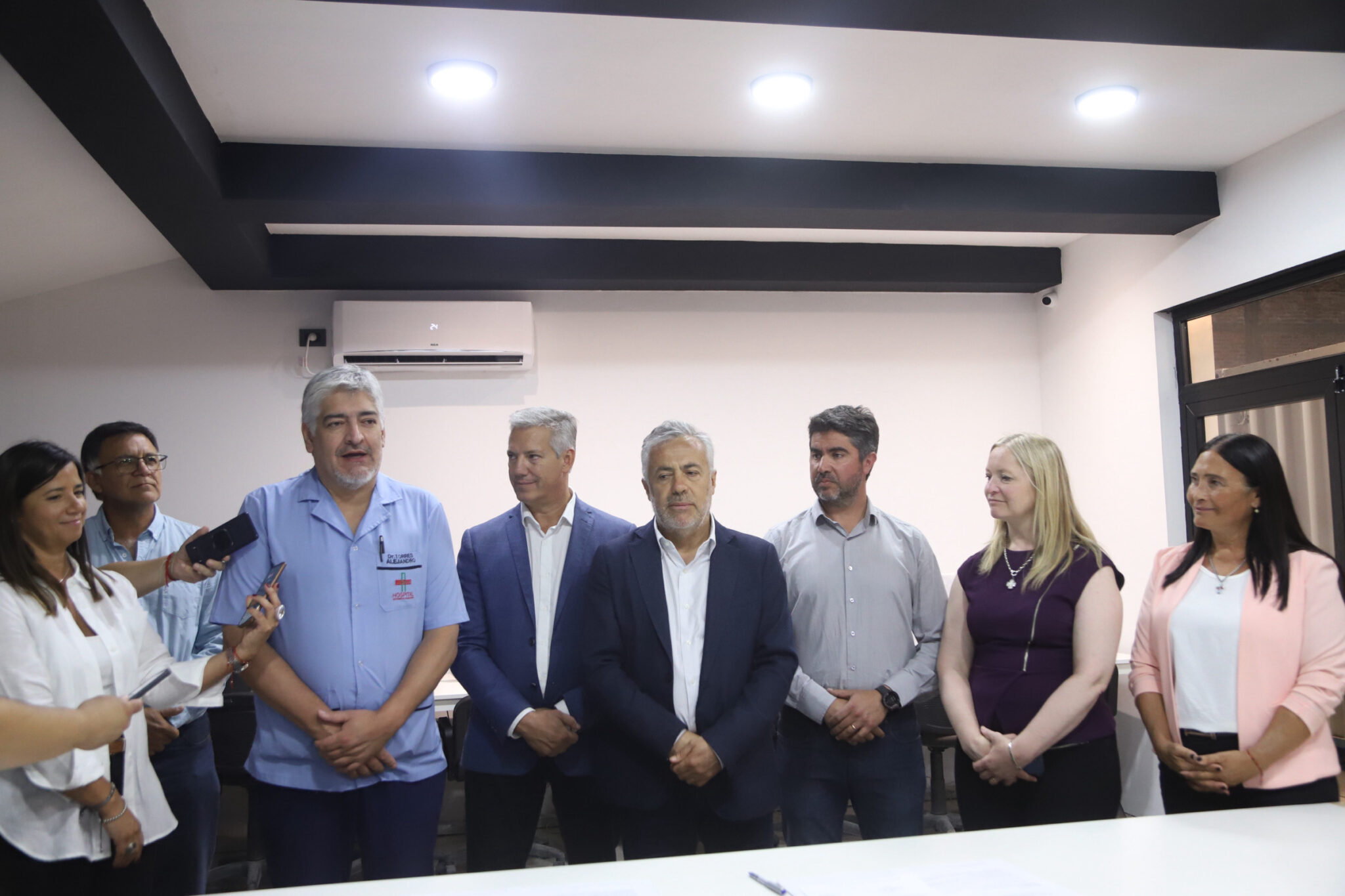 Cornejo y Molero mostraron avances en educación y salud mental en General Alvear