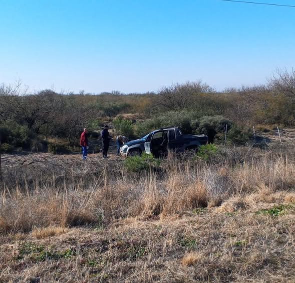 Una Fiat Strada se accidentó esta tarde en ruta 188, cerca de Canalejas