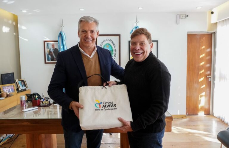 Gabriel Canci visitó General Alvear y anticipó grandes propuestas culturales para el departamento