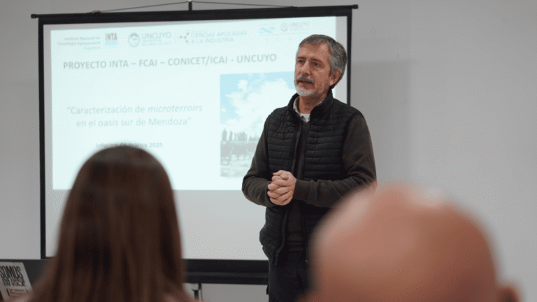 Presentaron en General Alvear un proyecto para caracterizar microterroirs vitivinícolas del oasis sur mendocino
