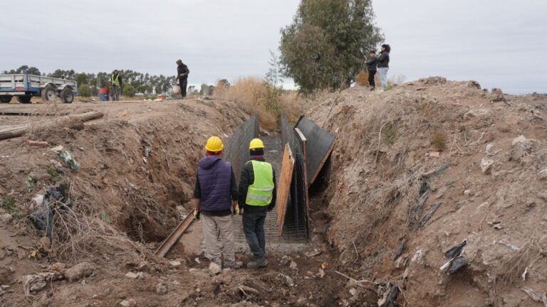 Avanzan las obras de ampliación de la avenida hacia la costanera del río