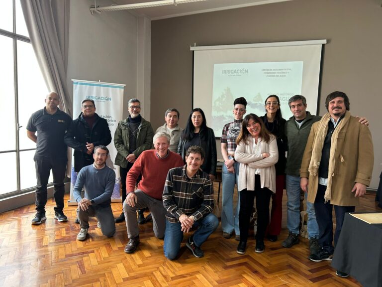 Irrigación y Conicet trabajan juntos sobre el patrimonio hídrico de Cuyo
