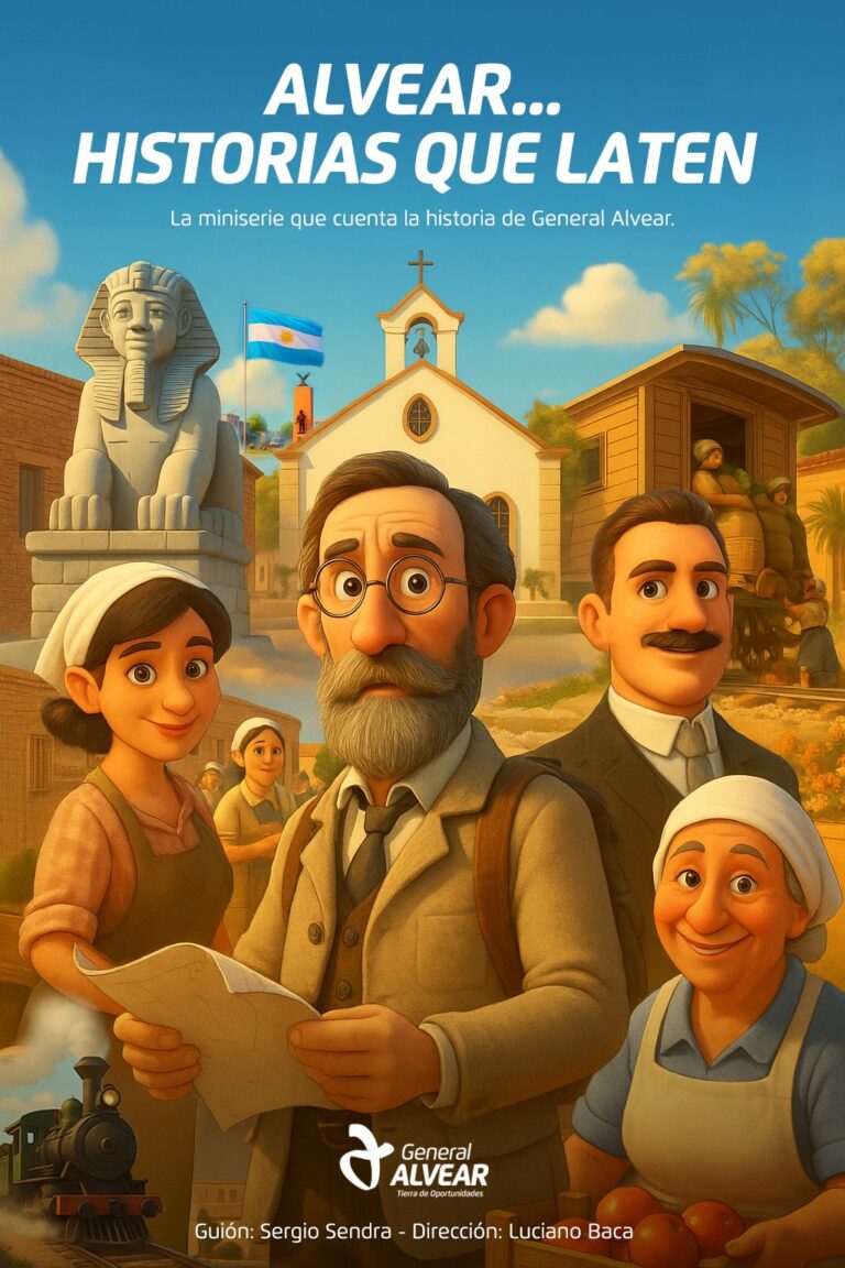 General Alvear presenta su primera miniserie animada sobre la historia local