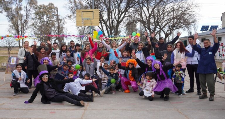 El Día del Niño llegó a Canalejas con juegos, música y sonrisas