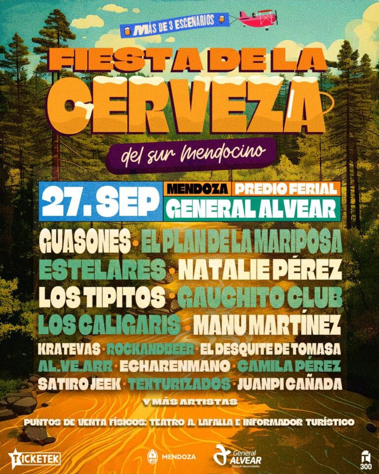 La Municipalidad anunció promociones bancarias para adquirir entradas a la Fiesta de la Cerveza del Sur Mendocino