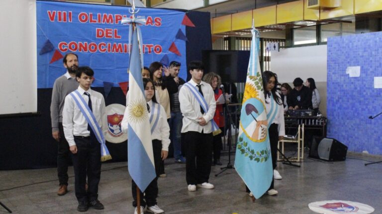 Se realizó la instancia final de las 8° Olimpiadas del Conocimiento en la Escuela Río Atuel
