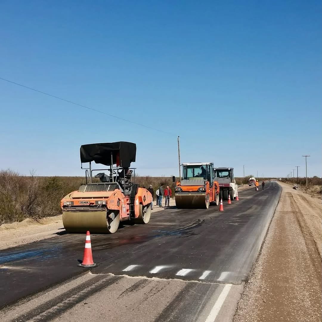 Arrancó la pavimentación de la Ruta Provincial N°153
