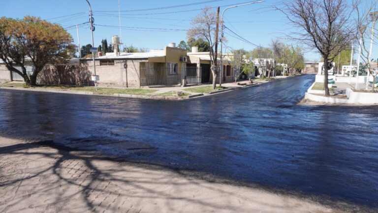 Comenzó el plan de asfalto en General Alvear: los primeros trabajos iniciaron en Bowen