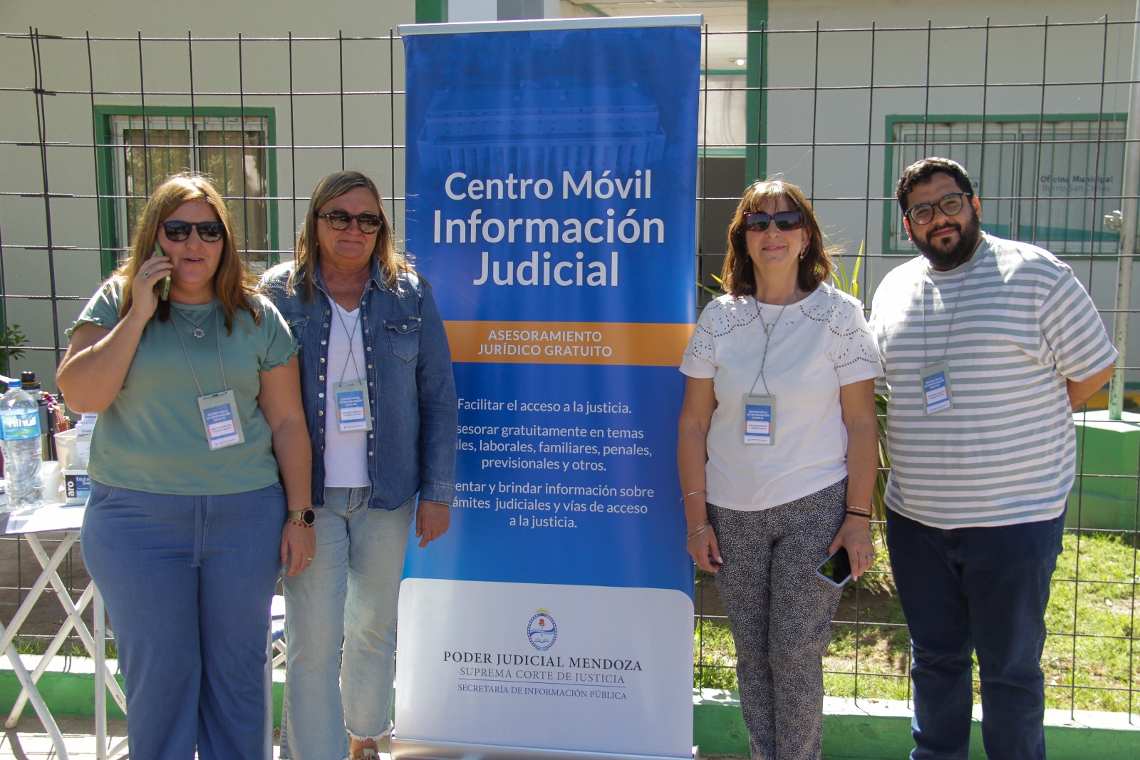 El Centro Móvil de Información Judicial brindó asesoramiento gratuito en el departamento