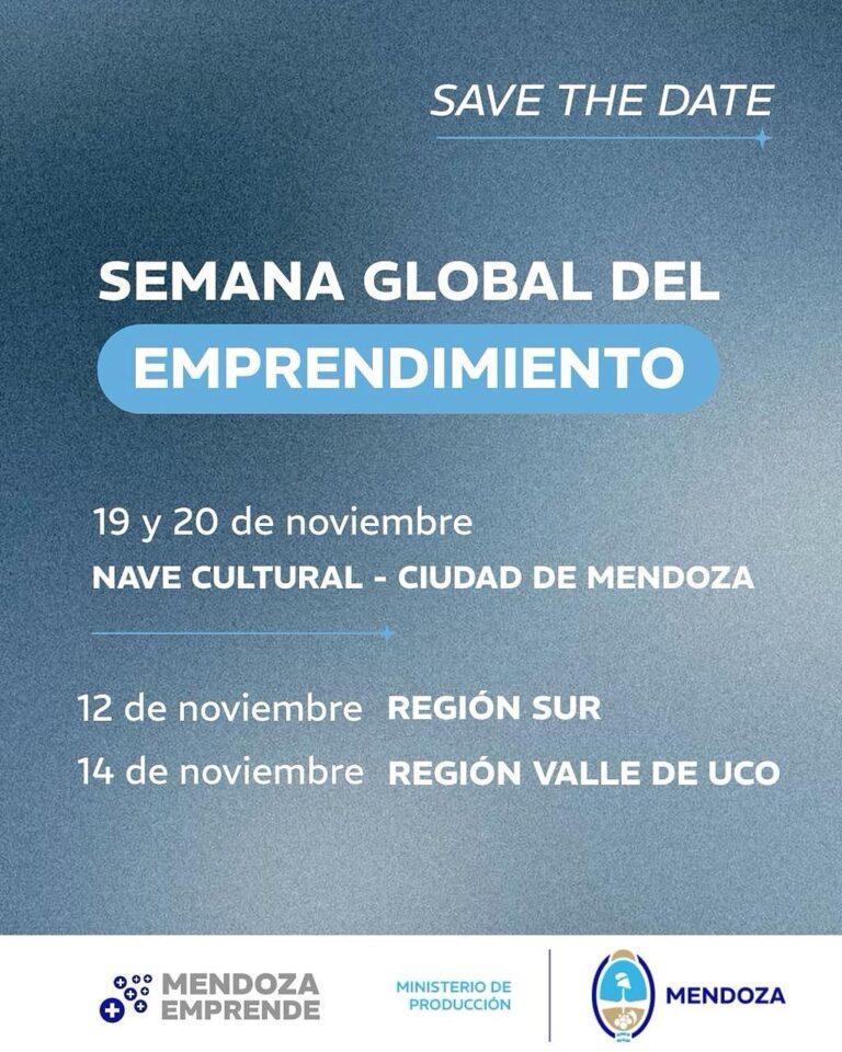 Semana Global del Emprendimiento, una propuesta que impulsa ideas, conecta talentos y potencia proyectos en toda la provincia.