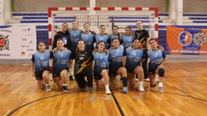 Así fue el debut del equipo femenino de Alvear en el Nacional de Handball Menores B