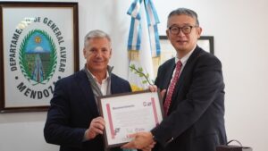 Donación de camas ortopédicas de la embajada de Japón