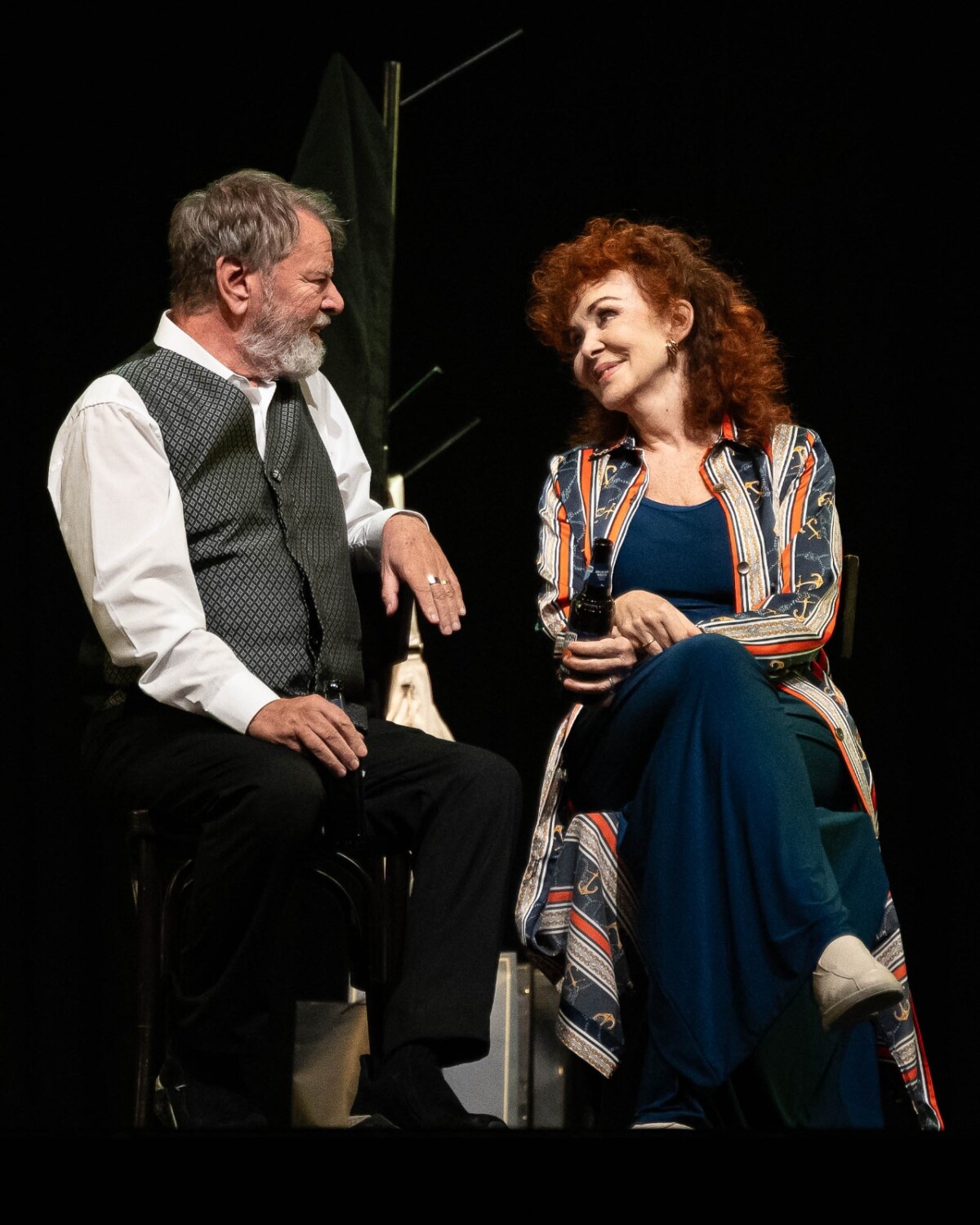 “Adán y Eva, un amor de aquellos” emocionó y conquistó al público en el Teatro Antonio Lafalla