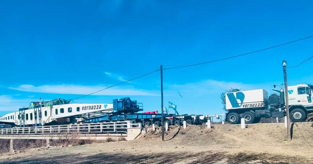 Defensa Civil y la Policía de Tránsito acompañarán el traslado del transformador de 240 toneladas por General Alvear