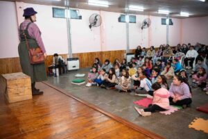 “Cuentos que se escapan del libro” llegó a Bowen