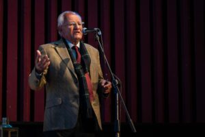 Abel Albino destacó las obras de saneamiento y educación impulsadas por Molero en General Alvear