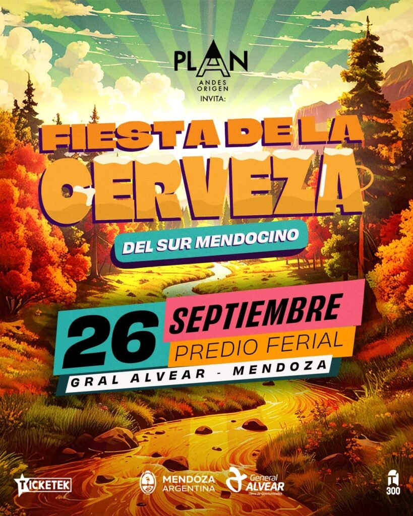 Fiesta de la Cerveza 2026: General Alvear se prepara para una nueva edición