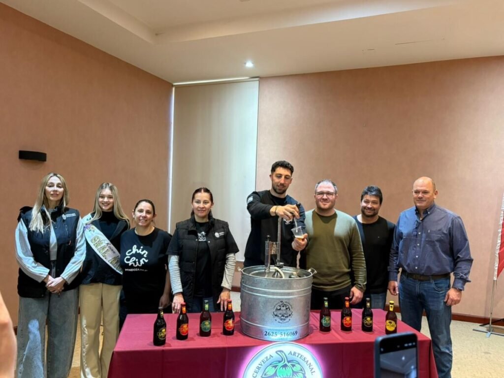 La Fiesta de la Cerveza del Sur Mendocino se presentó en San Rafael