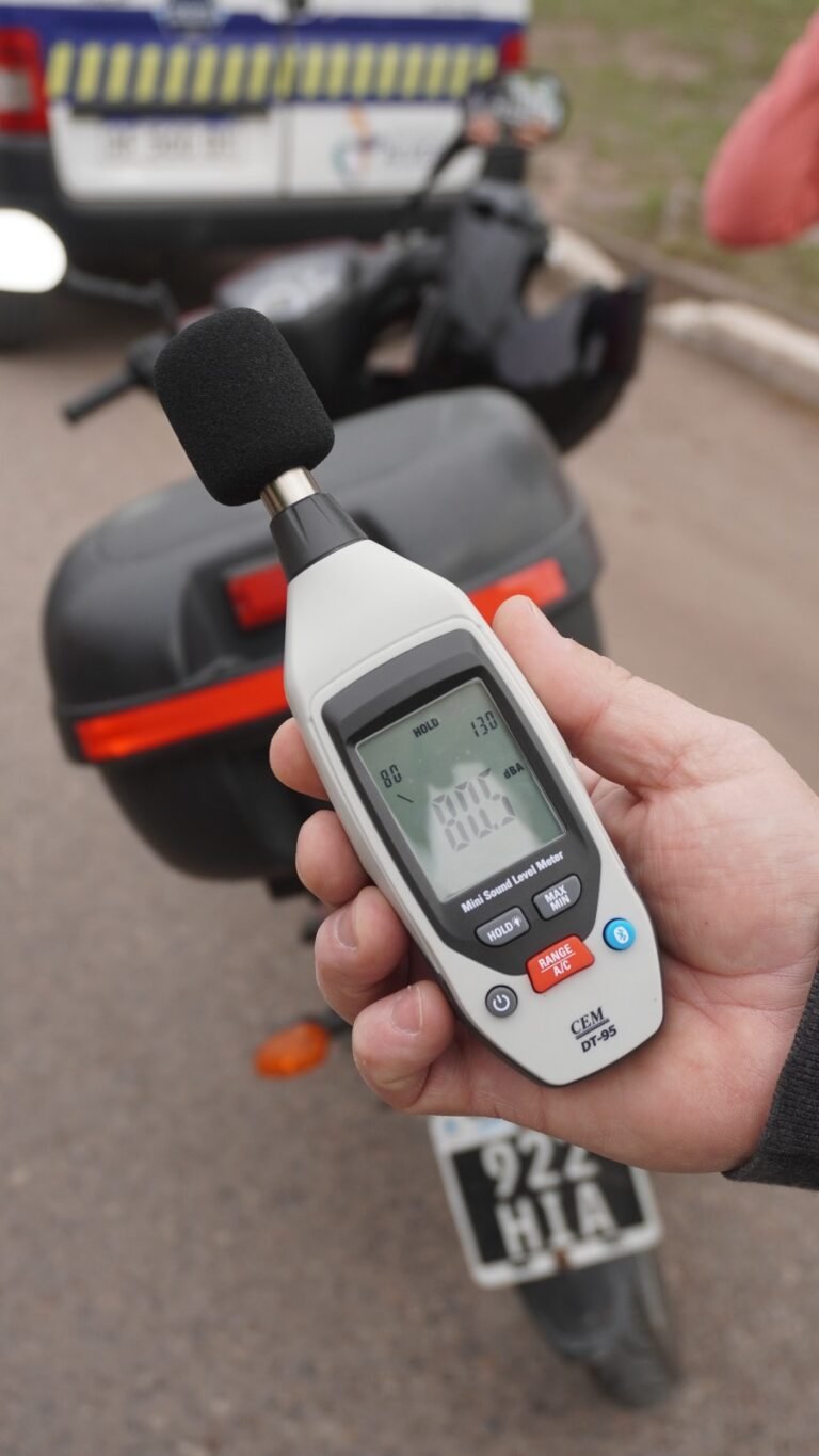 General Alvear incorpora tecnología para controlar el ruido vehicular y promover la concientización