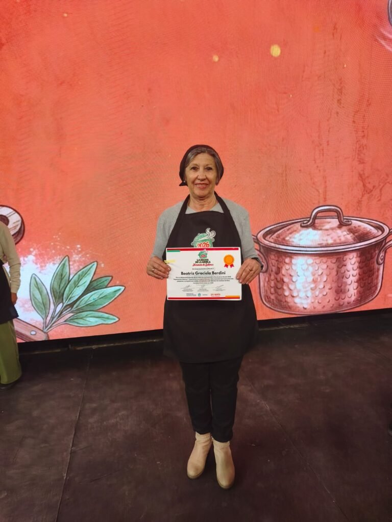 Beatriz Berdini se consagró ganadora de la final provincial de “La Receta de la Abuela 2026”